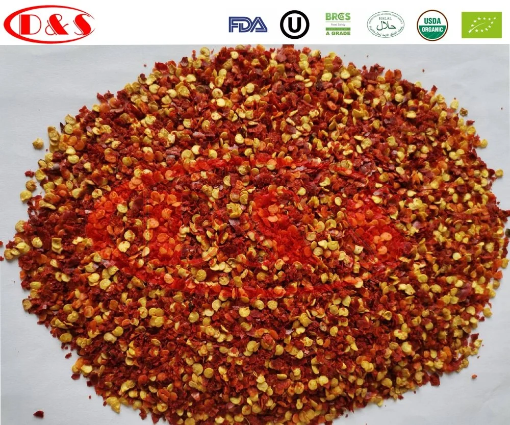 Agriculture Natural Food Seasoning Dried Red Chili Crushed Without Visible Seeds