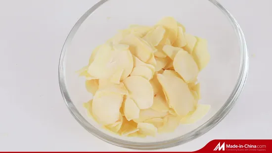Flocons d'ail déshydratés de nouvelle récolte pour faire de la soupe
