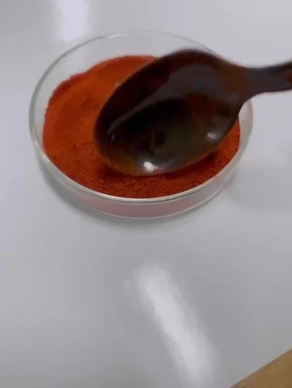 Pigment en poudre de paprika séché à prix compétitif