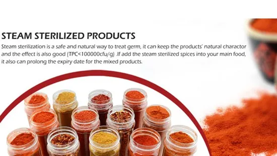 Distributeur d'aliments aux épices séchées Légumes déshydratés Red Bell Chili Granule