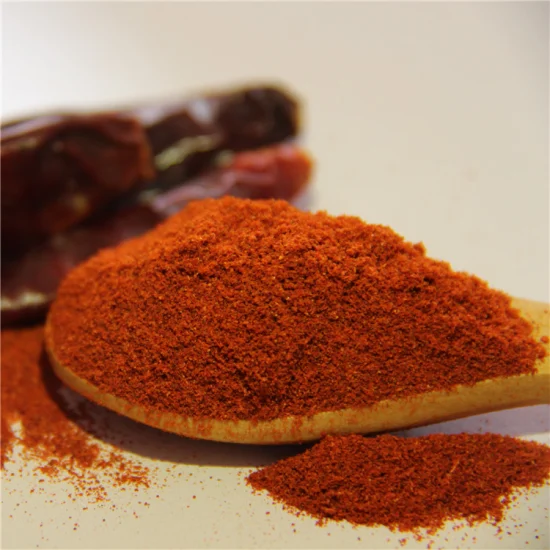 Distributeur d'épices piquantes séchées Poudre douce rouge pure Piment moulu